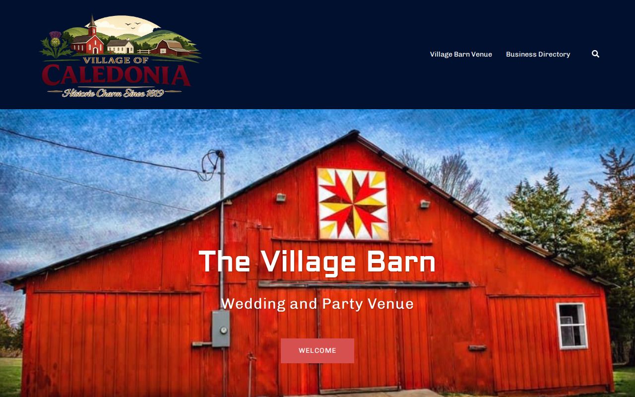 Caledonia court record routing and official village website
