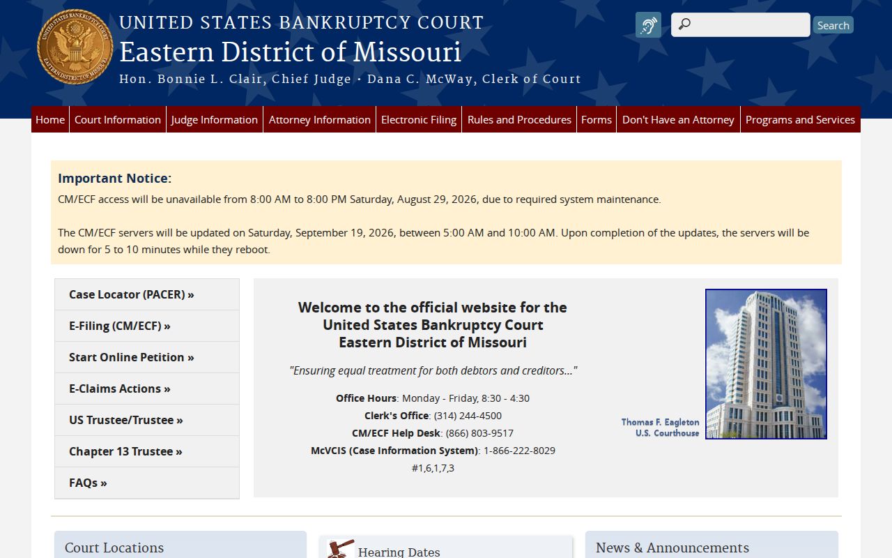 Irondale court docket bankruptcy court search boundary
