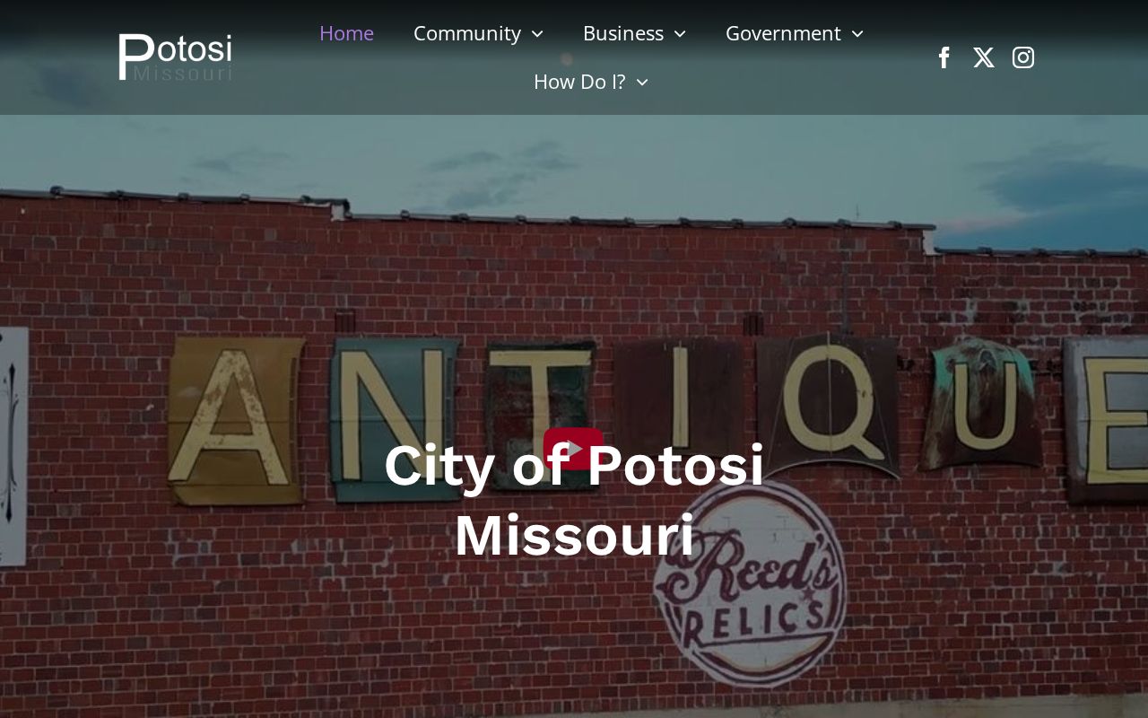 Potosi court docket city history and court access